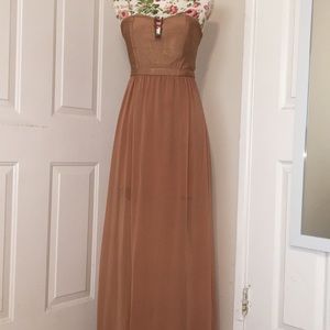 Long See-through bandage Dress